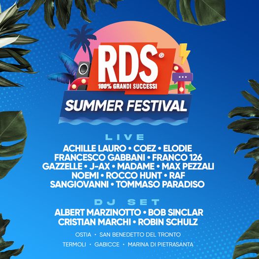 RDS Summer Festival Santarcangelo Eventi